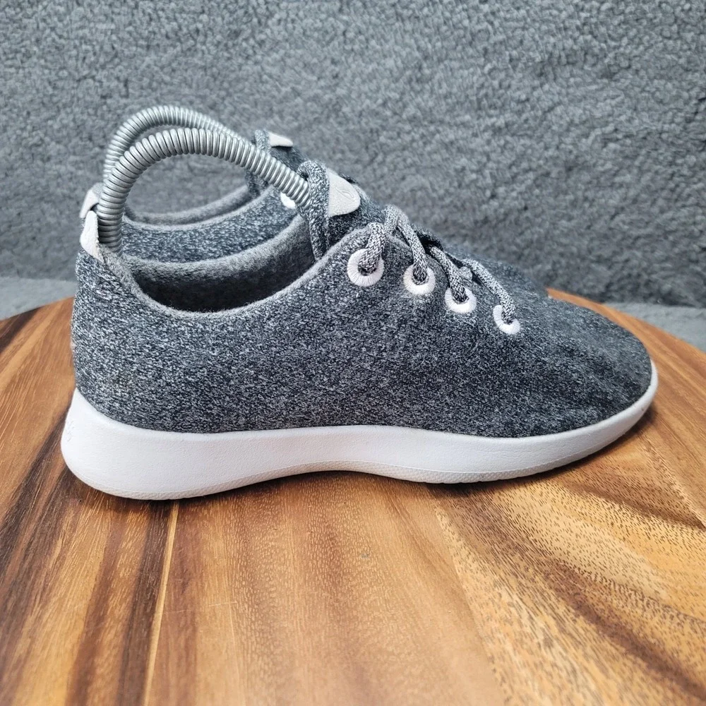 Allbirds‎ Wool Shoes Gray Womens Size 8 Runners Lace Up Sneakers Casual Comfort
